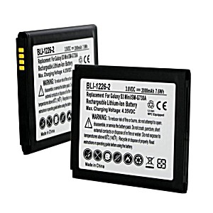 image of Empire Bli-1226-2 Samsung Galaxy S3 Mini B450BZ B450bu 3.8V 2ah Li-poly Battery With NFC - 7.6 Watt