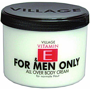 image of Village Pflege Vitamin E Body Cream For Men Only 500 ML