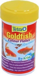 Tetra корм для яркости окраса золотых и холодноводных рыб, хлопья goldfish colour flocken 100ml 183742 0.02 (4004218183742)