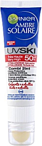 image of Garnier Ambre Solaire Zonnebrand Uv-ski Combi F50+ 15ML