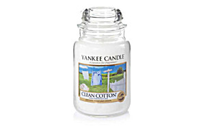 image of Yankee Candle Housewarmer Clean Cotton Duftkerze 0, 623 KG