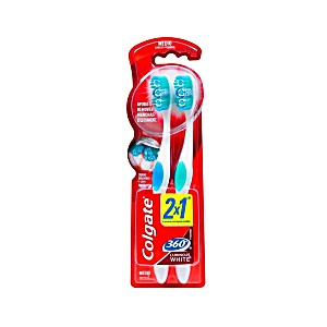 image of Cepillo Dental 360 Luminous Medio 2X1 Colgate