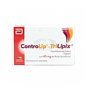 image of Controlip-trilipix 45MG Cap C30