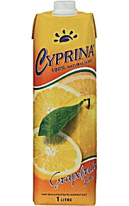 Cyprina 100% grape Fruit Juice 1l (5290074002313)