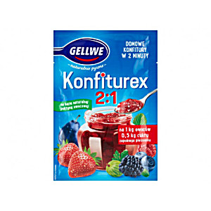 image of Gellwe Konfiturex 2:1 Mieszanka żelująca Do Konfitur I Dżemów 40 G