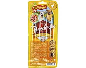 image of Delibest Sensi Pet Fleischrolle Hhnchen Und Hirse, 2 X 400 G