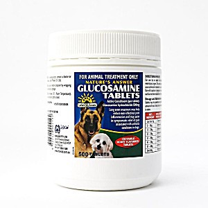 image of Natures Answer Glucosamine 500MG 500 Tablets (mavlab)