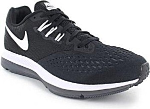 884497731315 UPC Nike WMNS Air Zoom Winflo 4, Chaussures De Running Femme,  Noir (black / White / DK Grey), 37.5 Eu\