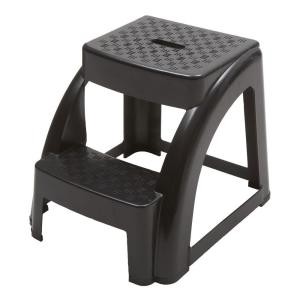 image of Easyreach By Gorilla Ladders 2-Step Plastic 300 Lb. Not Rated Platform Utility Stool PL-2