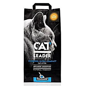 Наполнитель Cat Leader clumping комкующийся ароматизированный 5кг (упак ка 4шт) (греция) (5200357801441)