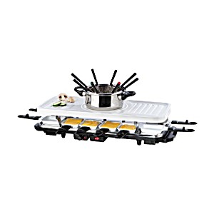 image of Gourmet Maxx Raclette- Und Fondue Set