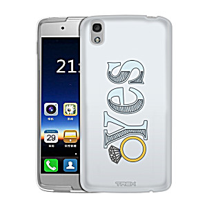 image of Alcatel Idol 4 Case, Snap On Cover By Trek Yes Ring Doodle Slim Case