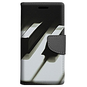 image of LG K7 Wallet Case - Piano Keys Case
