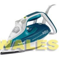 image of Tefal Dampstrygejern Ultragliss 80 FV4680 - Whiteturkis - 2400 W