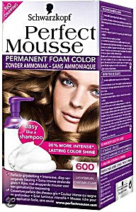 image of Schwarzkopf Haarverf Perfect Mousse - 600 Lichtbruin