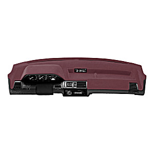 image of Custom Tailored Dashboard Covers Polycarpet Wine For Dodge 2
