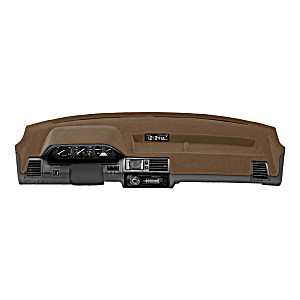 image of Custom Tailored Dashboard Covers Velour Brown For Subaru 198