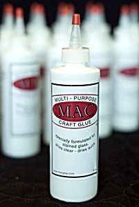 image of Mac Glue: Multipurpose Waterproof Adhesive For Arts, Crafts, Mosaic, and Stained Glass