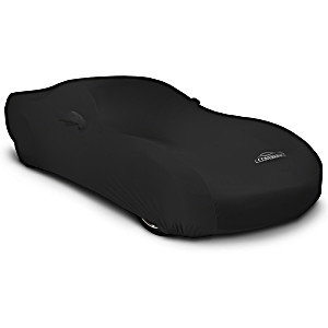 image of Custom Vehicle Cover Satin Stretch Black Class 3 For Lamborg