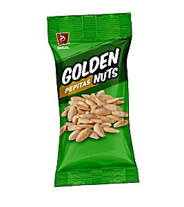 Cacahuates Golden nuts pepitas barcel 25g (7501000168200)