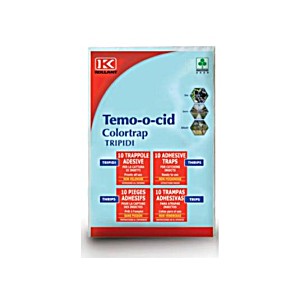image of Kollant Temoocid Tripid Adhesive Traps Colortrap PCS. 10
