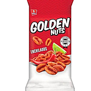 Cacahuates Golden nuts enchilados barcel 45g (7501000167456)