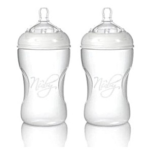 image of Nuby Biberon En Polypropylne 240ML 3M+ Dbit Moyen 1 Unit (+ Le 2me Offert)