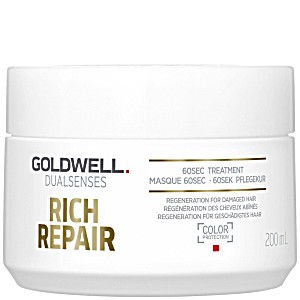 image of Goldwell Dualsenses Rich Repair Restoring Crema 60 Sec 200 ML
