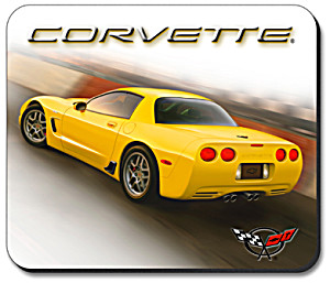 image of Art Plates Mouse Pad - Corvette 2004 Z06