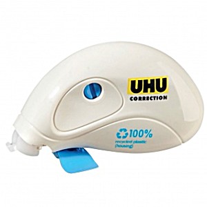 image of Uhu Correction Roller Mini, 6,5 M X 5 MM, Infokarte