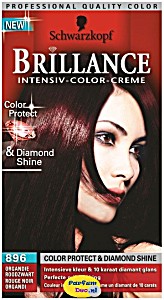 image of Schwarzkopf Haarverf Brillance 896 Rood / Zwart