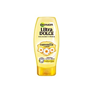 image of Garnier Ultra Dolce All'estratto Di Camomilla E Miele Balsamo Crema Capelli Chiari 200 ML