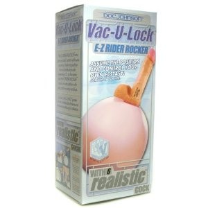 image of Doc Johnson E-Z Rider Rocker Ball with 6 Inch Dildo Dong