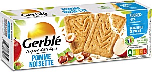 Upc Biscuits Pomme Noisette Sans Sel Ajoute Gerble