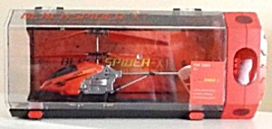 image of Black Spider-xt Tactical Wireless Indoor Helicopter, Assorted Colors