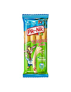 image of Pik-nik Kids Orginal Świeże Paluszki Serowe Do Rwania (4 X 20 G) 80 G