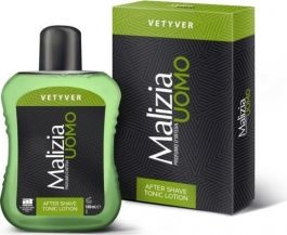 image of Malizia Uomo After Shave 'vetyver' Tonic Lotion, 100 ml