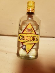 image of Gregory's London Dry Gin Traditionally Destilled