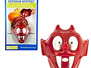 image of Ketchup Kritter Twist-on Bottle Cap - Set of 24, [kitchen & Dining, Condiment Dispensers]