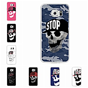 image of Polyhymnia Skull With Cap Print Phone Case Cover For Iphone 6 6S 7 Plus Samsung Galaxy S6