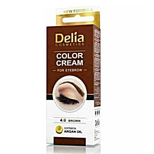 image of Delia Henna Do Brwi Kremowa 3.0 Ciemny BRąZ 15ML