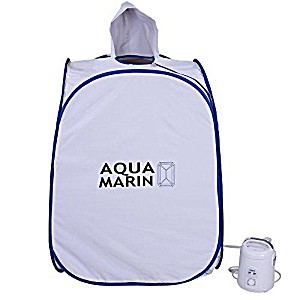 image of Aquamarin DPFSN01-03 Mobile Dampfsauna Schneller Abbau Durch Clevere Klapptechnik