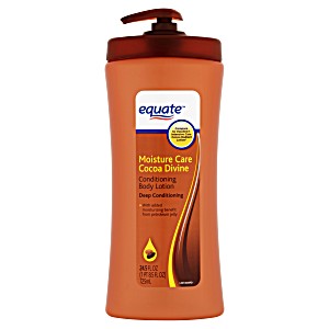 image of Equate Cocoa Butter Conditioning Body Lotion, 24.5 fl Oz
