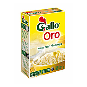 image of Gallo Oro Arroz No Se Pasa Ni Se Pega Parboiled Rice Long Grain, 1 KG / 2.2 LB