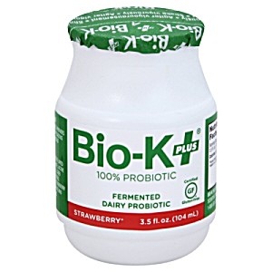 Bio-k Plus, probiotic fermented dairy, strawberry (626608001913)