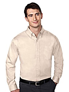 image of Tri-mountain Mens Big and Tall Wrinkle Free Oxford Shirt