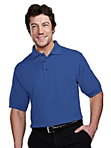 image of Tri-mountain Mens Big and Tall Stain Resistant Golf Shirt