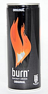 Напиток энергетический burn кофеин газированный жб 0.25л (5449000066015)