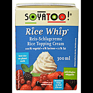 image of Soyatoo Rice Whip Topping Cream 300 ML