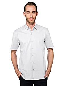 image of Tri-mountain Mens Two Button Adjustable Cuffs Woven Shirt